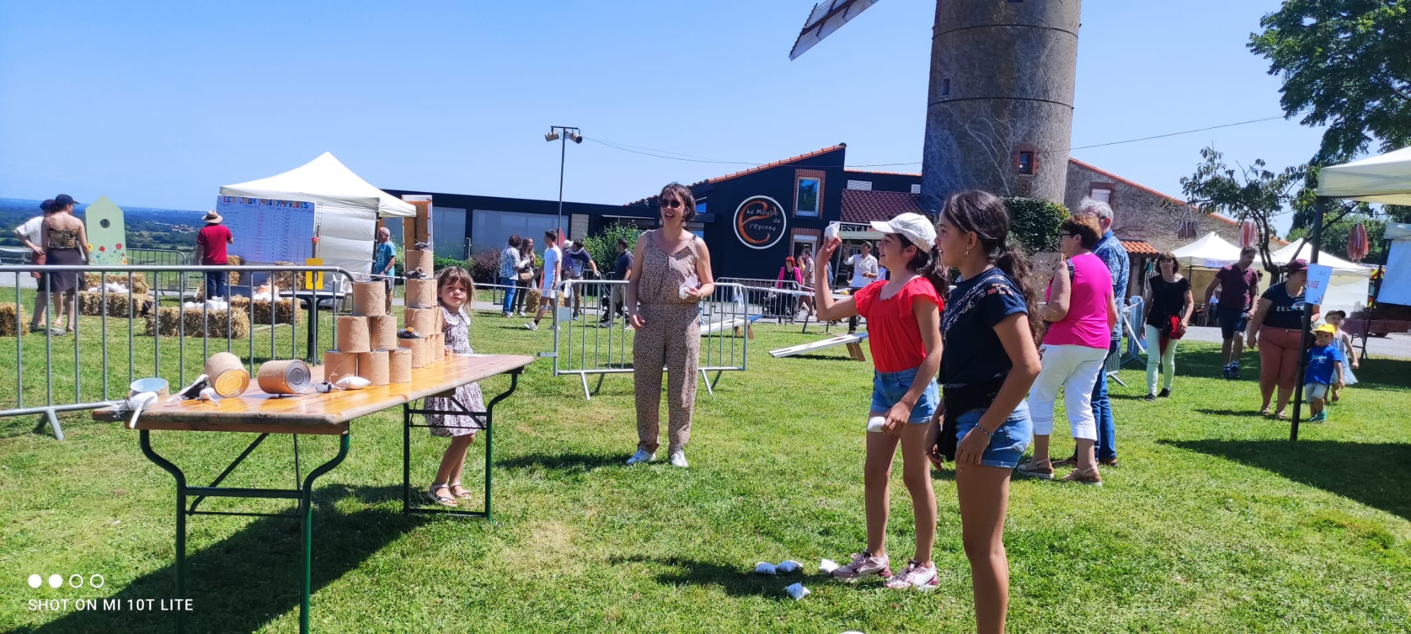 Jeux en plein air – Les Estivales du Moulin